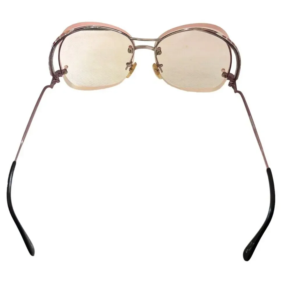 VTG TURA Half Rim Glasses Frames 70s 80s Made in Japan